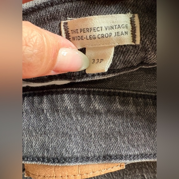 Madewell Jeans The Perfect Vintage Wide-Leg Crop Jean - Picture 4 of 4